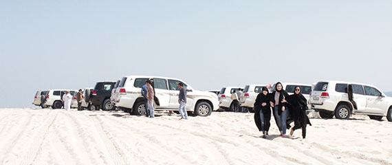 Aptech Qatar Desert Safari 2018